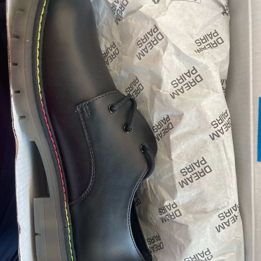 Dream Pairs Kids Black Oxford Shoes